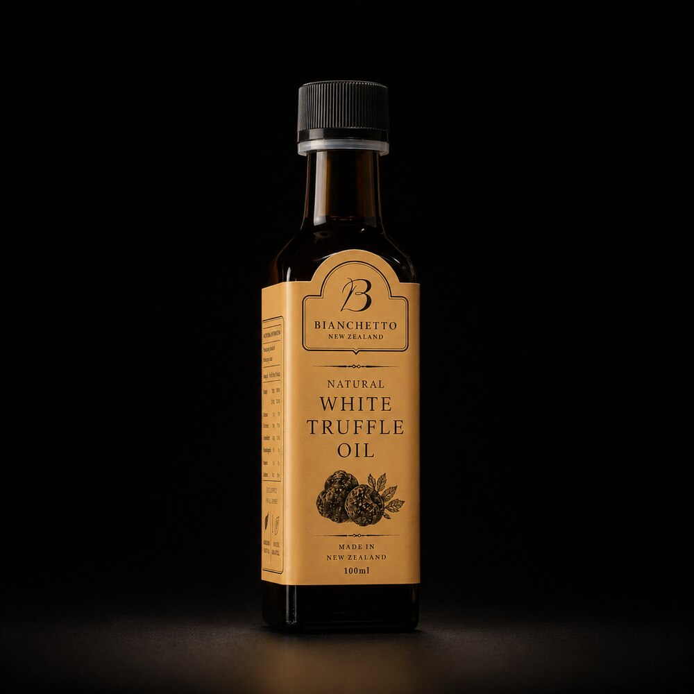 Bianchetto Natural White Truffle Oil bottle