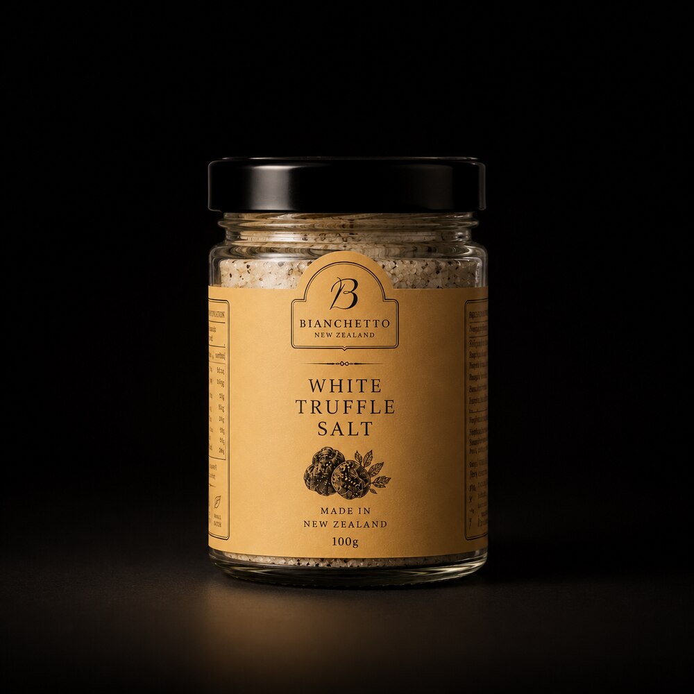 Bianchetto White Truffle Salt jar